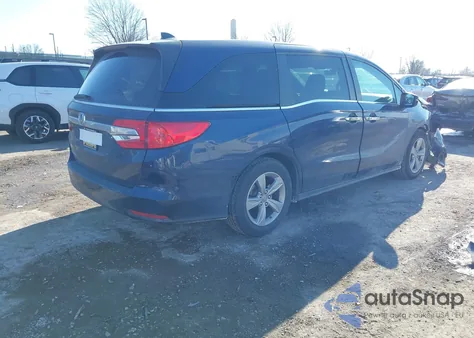 2019 Honda Odyssey Ex-L from USA, damaged, VIN 5FNRL6H79KB136151